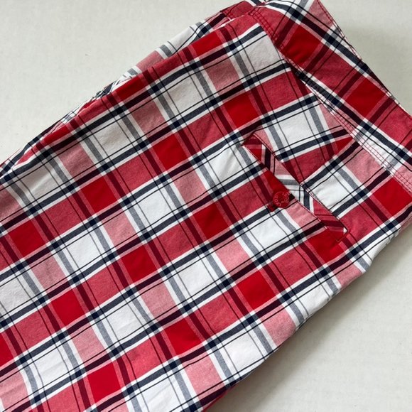 IZOD Checked Shorts SZ 14 - Picture 8 of 8